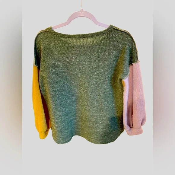 Color-block Sweater - Picture 2 of 3